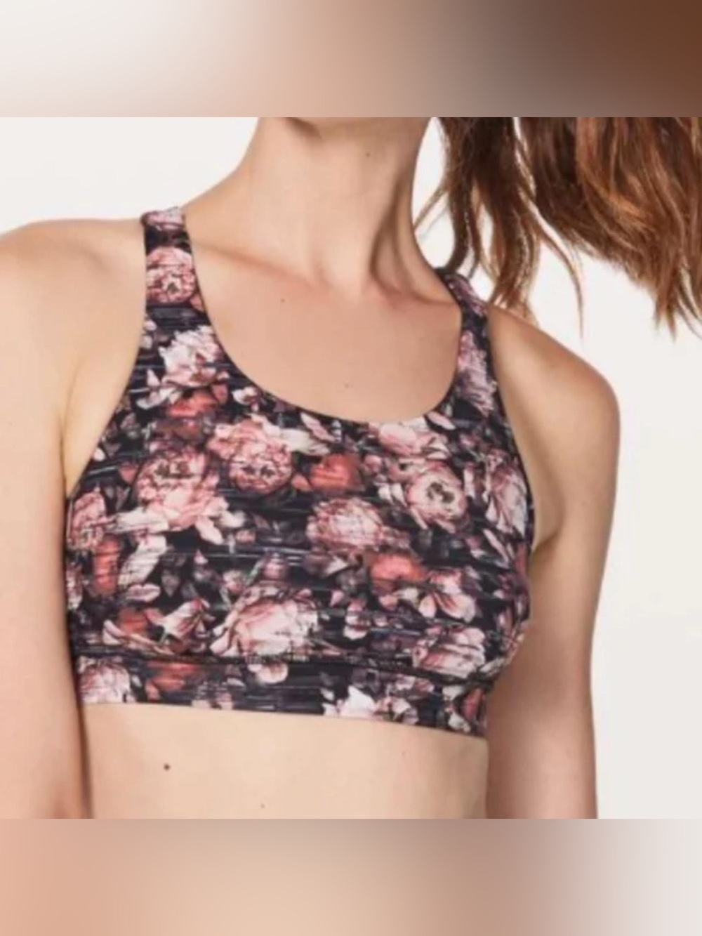 Lululemon Energy Bra in Peony Multi